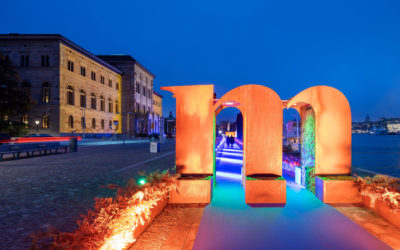 Byggplåt och stål gjorde stilfull entré vid Nationalmuseums VIP-invigning