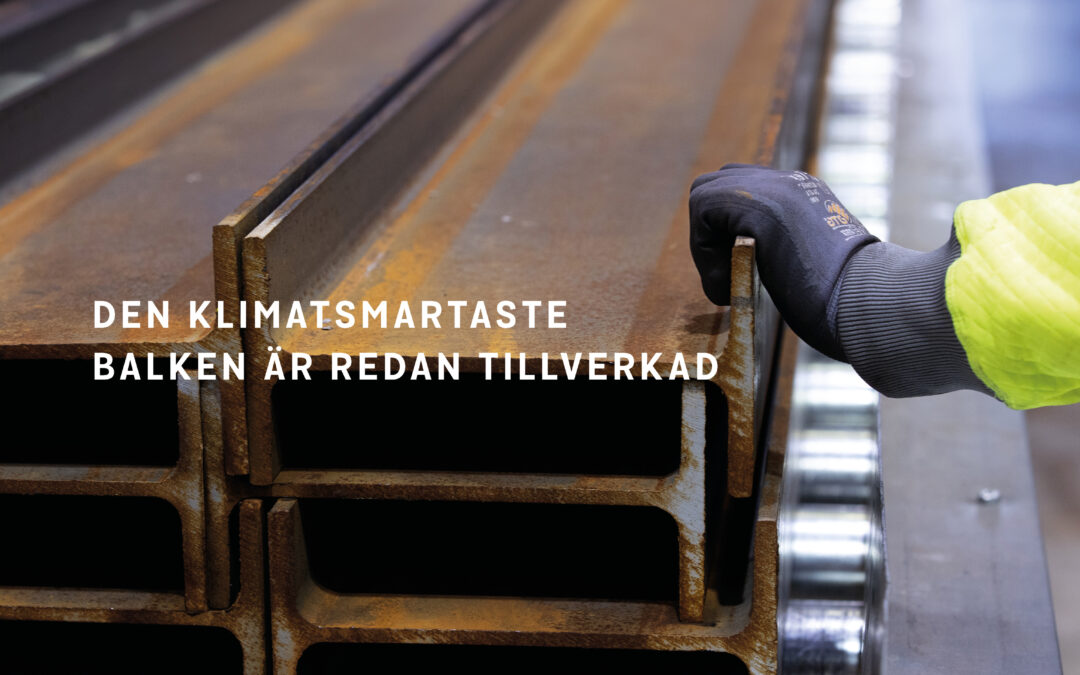 Återbrukat stål visar vägen mot ett mer hållbart byggande