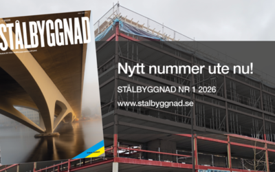 Årets första nummer ute – Tidningen Stålbyggnad!